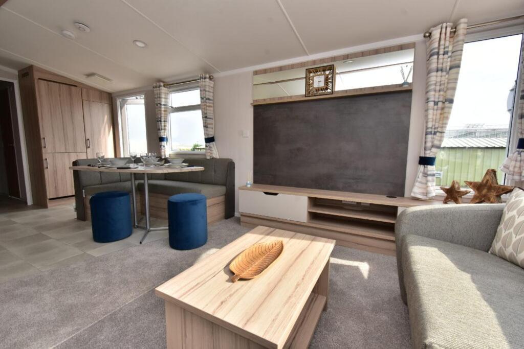 Caravan On Fantastic Site Dunbar Exterior foto