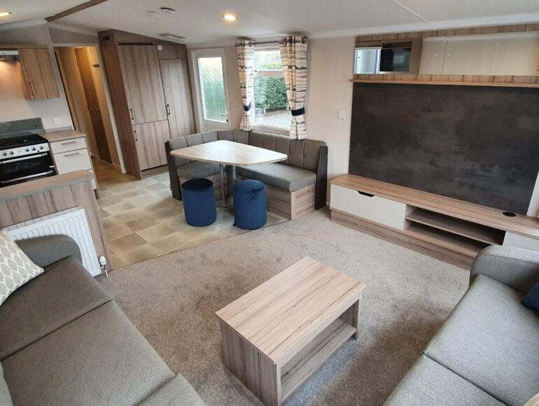Caravan On Fantastic Site Dunbar Exterior foto